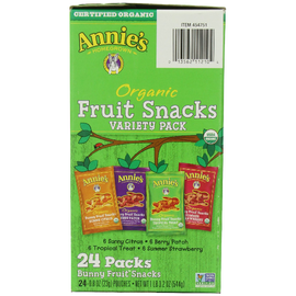 Annie's Homegrown Organic Bunny Fruit Snacks
