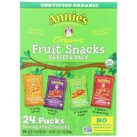 Annie's Homegrown Organic Bunny Fruit Snacks