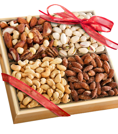 Golden State Fruit Savory Favorites Assorted Nuts Gift Tray