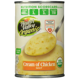 Health Valley Organic Soup, Cream of Chicken