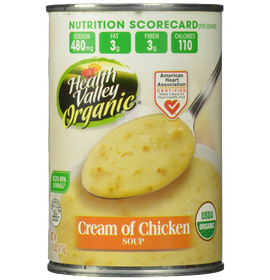 Health Valley Organic Soup, Cream of Chicken